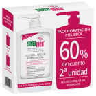 Lotion hydratante enrichie au panth&eacute;nol id&eacute;ale pour les peaux s&egrave;ches 2 x 750 ml