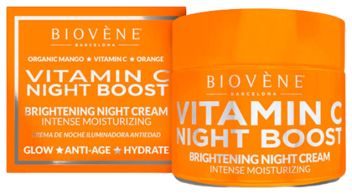 Biov&egrave;ne Vitamine C Night Boost Cr&egrave;me de Nuit 50 ml