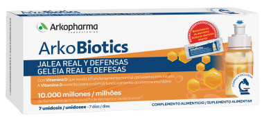 Arkobiotics Gel&eacute;e Royale et D&eacute;fenses Adultes 7 Ampoules