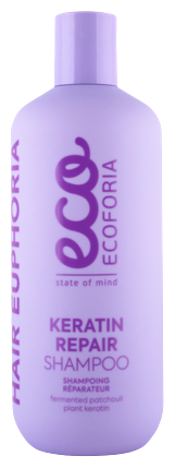 Ecoforia Shampooing r&eacute;parateur &agrave; la k&eacute;ratine 400 ml