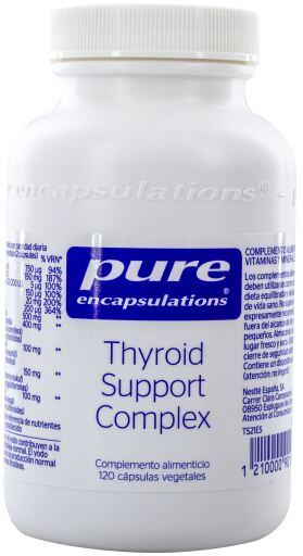 Pure Encapsulations Complexe de soutien thyro&iuml;dien 120 capsules
