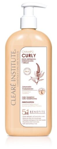 Clear&eacute; Institute Shampoing doux pour cheveux boucl&eacute;s 400 ml