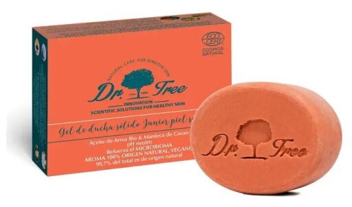 Dr. Tree Gel douche solide Junior 75 g