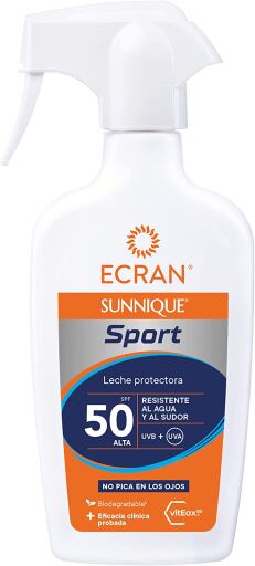 Ecran Sunnique Sport Spray Lait Protecteur SPF 50 270 ml