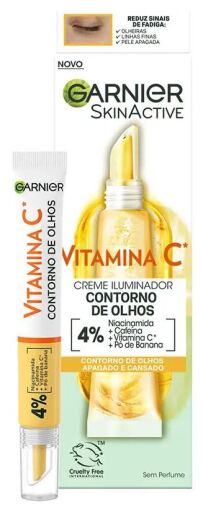 Garnier Skin Active Cr&egrave;me Contour des Yeux Illuminatrice Vitamine C 15 ml