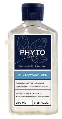 Phyto Shampoing revigorant pour hommes Cyane 250 ml