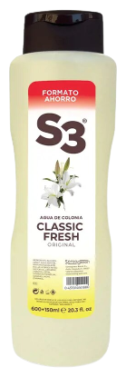 S3 Eau de Cologne fra&icirc;che classique