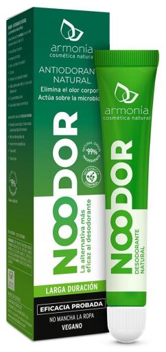 Armon&iacute;a Cosm&eacute;tica Natural Noodor Antiodorant Naturel 15 ml