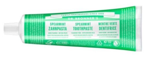 Dr. Bronner's Dentifrice Menthe Verte 140 gr