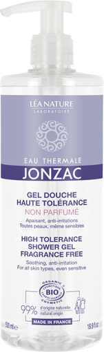 Gel douche haute tol&eacute;rance REactive sans parfum 500 ml