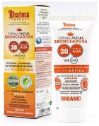 cr&egrave;me bronzante visage SPF 30 60 ml