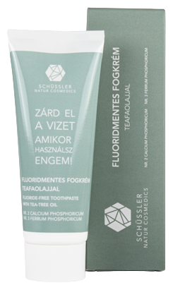 Sch&uuml;ssler Natur Cosmedics Dentifrice &agrave; l'huile d'arbre &agrave; th&eacute; et &agrave; l'alo&egrave;s 75 ml
