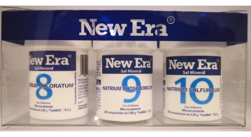 New Era Trio de sels min&eacute;raux pour rhumatismes 3 pi&egrave;ces