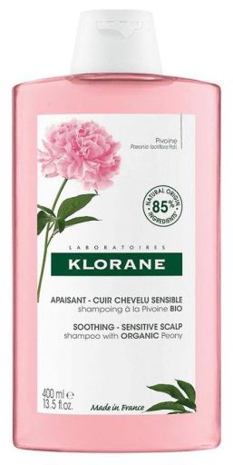 Shampoing &agrave; la pivoine 400 ml