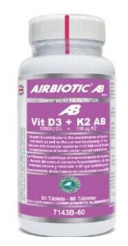 Vitamine D3 + K2 60 G&eacute;lules
