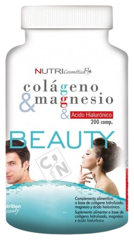 Clinical Nutrition Collag&egrave;ne, magn&eacute;sium et acide hyaluronique 200 comprim&eacute;s