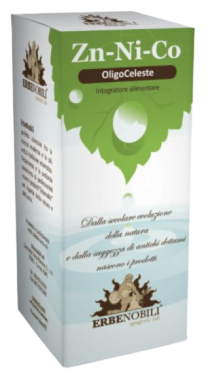 Erbenobili Oligoceleste Zinc, Nickel et Colbate 50 ml