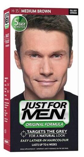 Colorant dans le shampoing Just for Men