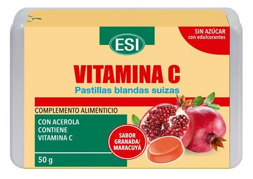 ESI Comprim&eacute; mou de vitamine C Suisse 50 gr