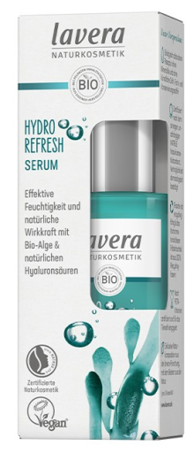 Lavera S&eacute;rum Bio aux Algues et Acide Hyaluronique Hydro Refresh 30 ml