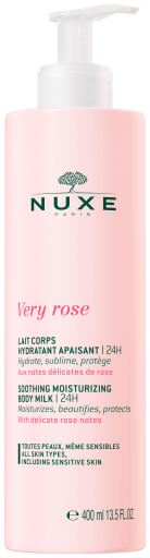 Nuxe Very Rose Lait Corps Hydratant 24H 400 ml