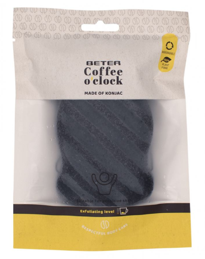 Beter &Eacute;ponge Konjac Coffee O clock