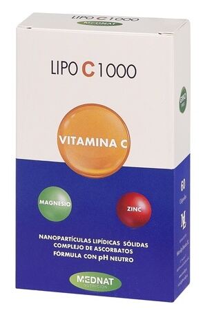 Mednat Nutrici&oacute;n Lipo C 1000 60 g&eacute;lules