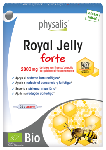 Physalis Gel&eacute;e Royale Forte 20 Ampoules