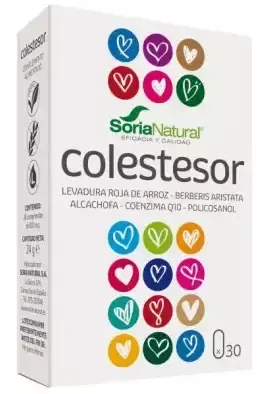 Soria Natural Cholest&eacute;rol 30 g&eacute;lules
