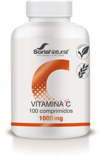 Soria Natural Vitamine C &agrave; lib&eacute;ration prolong&eacute;e 100 capsules