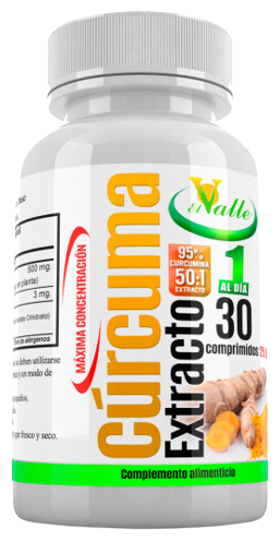 El Valle Curcuma 30 Comprim&eacute;s