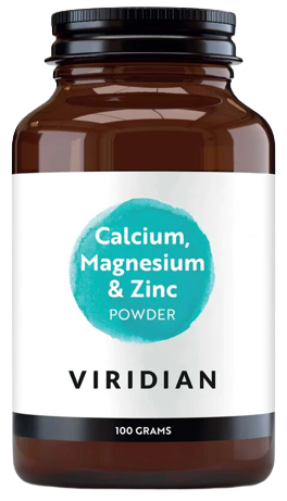 Viridian Calcium Magn&eacute;sium Zinc Poudre 100 gr