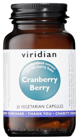 Viridian Canneberge Baie 30 G&eacute;lules