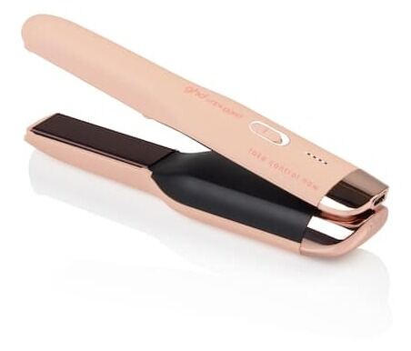 ghd Lisseur &agrave; cheveux rose p&ecirc;che Unplugged Take Control Now