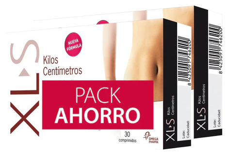 XLS Medical XLS Kilos Centim&egrave;tres 2 x 30 G&eacute;lules