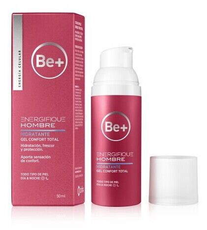Be+ Gel Hydratant Confort Total Energifique pour Homme 50 ml