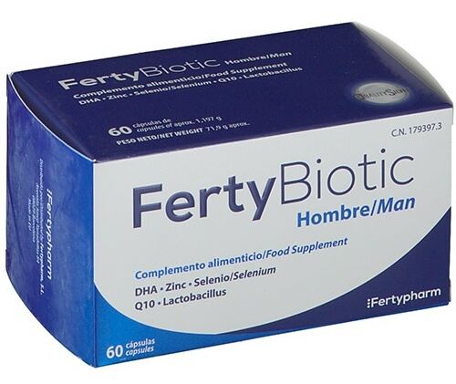 Fertypharm FertyBiotic Homme 60 g&eacute;lules