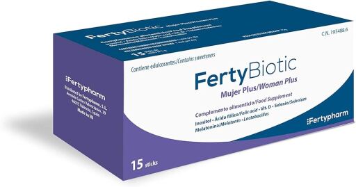 Fertypharm FertyBiotic Woman Plus 15 b&acirc;tonnets