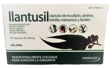 Homeosor Llantusil 350 mg 48 g&eacute;lules