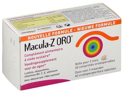 Horus Pharma Macula Z Gold 60 comprim&eacute;s