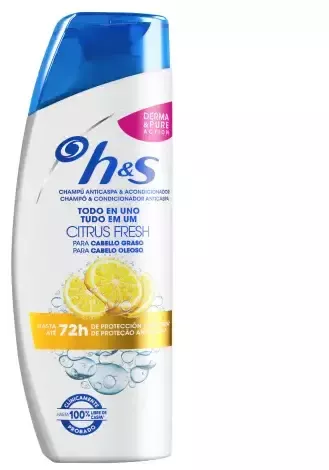 h&s Shampoing Frais Aux Agrumes
