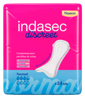 Indasec Discret Normal 24 Unit&eacute;s
