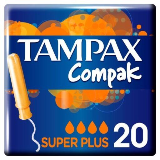 Tampax Tampons Compack Super Plus
