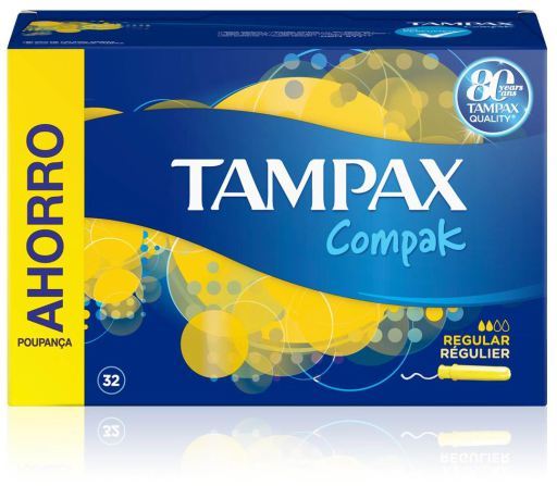 Tampax Tampons Compak Regular