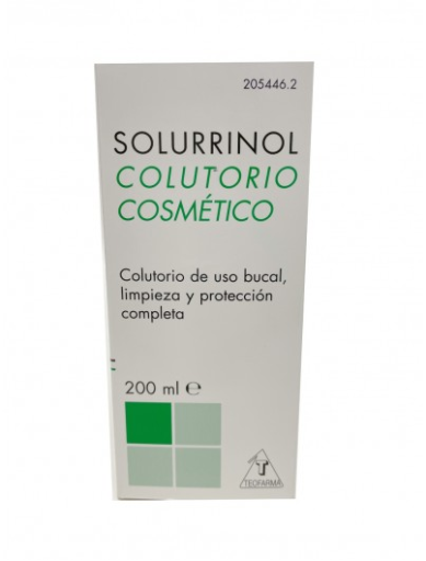 Teofarma Bain de bouche cosm&eacute;tique Solurrinol 200 ml