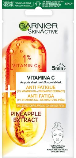 Garnier Masque Anti-Fatigue &agrave; la Vitamine Cg et &agrave; l'Ananas 15 gr