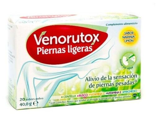 Venorutox Jambes l&eacute;g&egrave;res 20 sachets