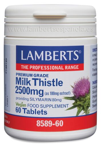 Chardon-Marie 2500 mg 60 G&eacute;lules
