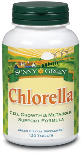 Sunny Green Chlorelle 500 mg 120 Comprim&eacute;s