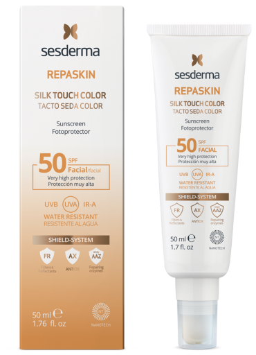 Sesderma Cr&egrave;me solaire Repaskin Silk Touch Color SPF 50+ 50 ml